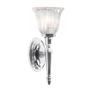 Elstead Lighting Wall Light from the Dryden range. Dryden 1 Light Wall Light Product Code = BATH-DRYDEN1-PC