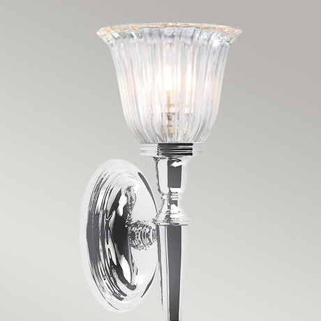Elstead Lighting Wall Light from the Dryden range. Dryden 1 Light Wall Light Product Code = BATH-DRYDEN1-PC