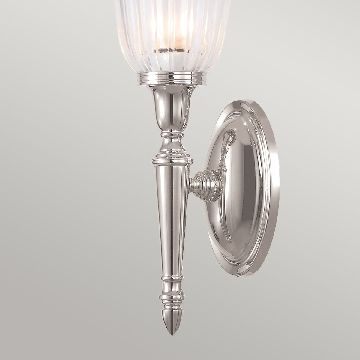 Elstead Lighting Wall Light from the Dryden range. Dryden 1 Light Wall Light Product Code = BATH-DRYDEN1-PN