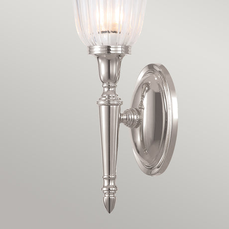 Elstead Lighting Wall Light from the Dryden range. Dryden 1 Light Wall Light Product Code = BATH-DRYDEN1-PN