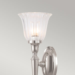 Elstead Lighting Wall Light from the Dryden range. Dryden 1 Light Wall Light Product Code = BATH-DRYDEN1-PN