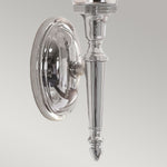 Elstead Lighting Wall Light from the Dryden range. Dryden 1 Light Wall Light – SKU BATH-DRYDEN2-PC
