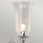 Elstead Lighting Wall Light from the Dryden range. Dryden 1 Light Wall Light – SKU BATH-DRYDEN2-PC
