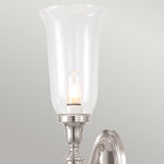 Elstead Lighting Wall Light from the Dryden range. Dryden 1 Light Wall Light Product Code = BATH-DRYDEN2-PN