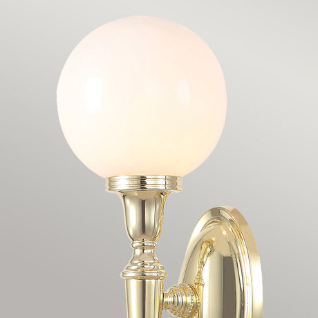 Elstead Lighting Wall Light from the Dryden range. Dryden 1 Light Wall Light Product Code = BATH-DRYDEN4-PB