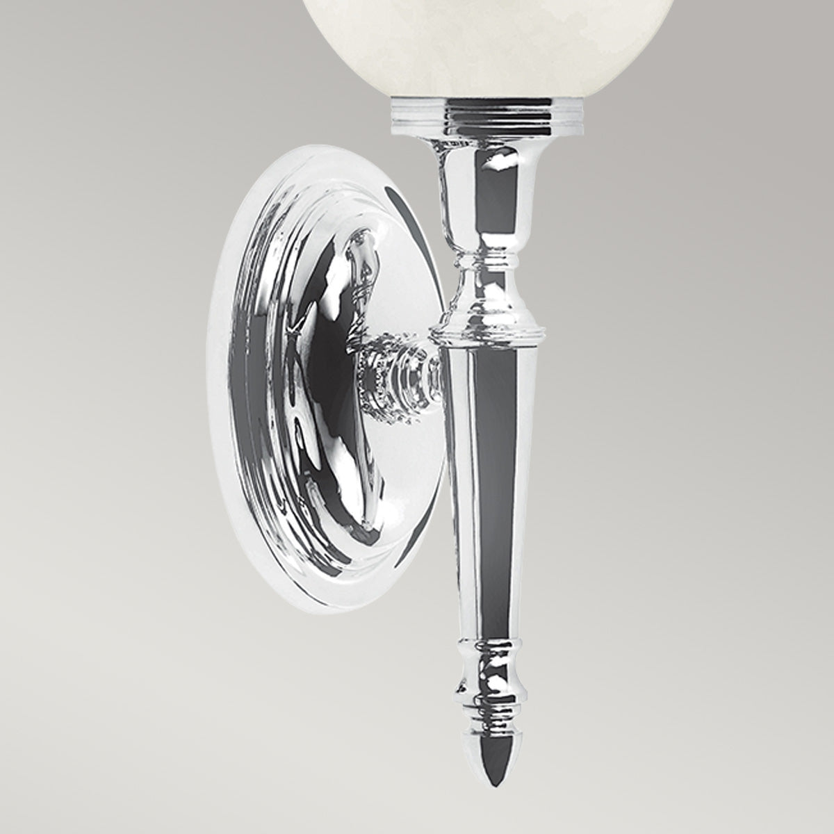 Elstead Lighting Wall Light from the Dryden range. Dryden 1 Light Wall Light Product Code = BATH-DRYDEN4-PC