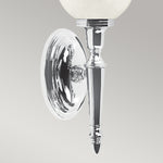 Elstead Lighting Wall Light from the Dryden range. Dryden 1 Light Wall Light Product Code = BATH-DRYDEN4-PC
