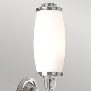 Elstead Lighting Wall Light from the Dryden range. Dryden 1 Light Wall Light Product Code = BATH-DRYDEN5-PC