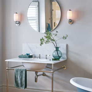Elstead Lighting Wall Light from the Eliot range. Eliot 1 Light Wall Light Product Code = BATH-ELIOT1-PC