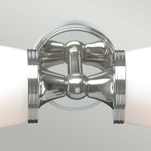 Elstead Lighting Wall Light from the Eliot range. Eliot 2 Light Wall Light Product Code = BATH-ELIOT2-PC