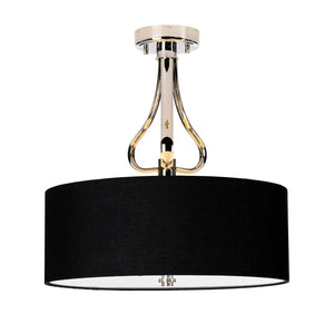 Elstead Lighting Ceiling Semi-Flush from the Falmouth range. Falmouth 3 Light Semi-Flush Product Code = BATH-FALMOUTH-SF-PC