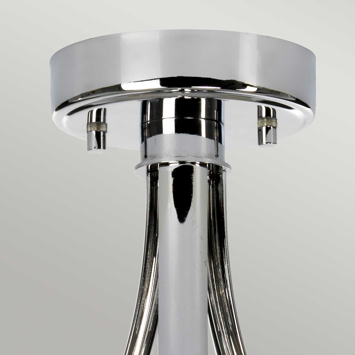 Elstead Lighting Ceiling Semi-Flush from the Falmouth range. Falmouth 3 Light Semi-Flush Product Code = BATH-FALMOUTH-SF-PC