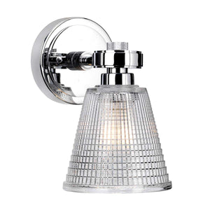 Elstead Lighting Wall Light from the Gunnislake range. Gunnislake 1 Light Wall Light Product Code = BATH-GUNNIS1-PC