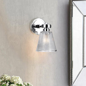 Elstead Lighting Wall Light from the Gunnislake range. Gunnislake 1 Light Wall Light Product Code = BATH-GUNNIS1-PC