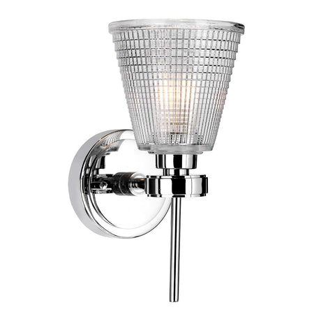 Elstead Lighting Wall Light from the Gunnislake range. Gunnislake 1 Light Wall Light Product Code = BATH-GUNNIS1-PC
