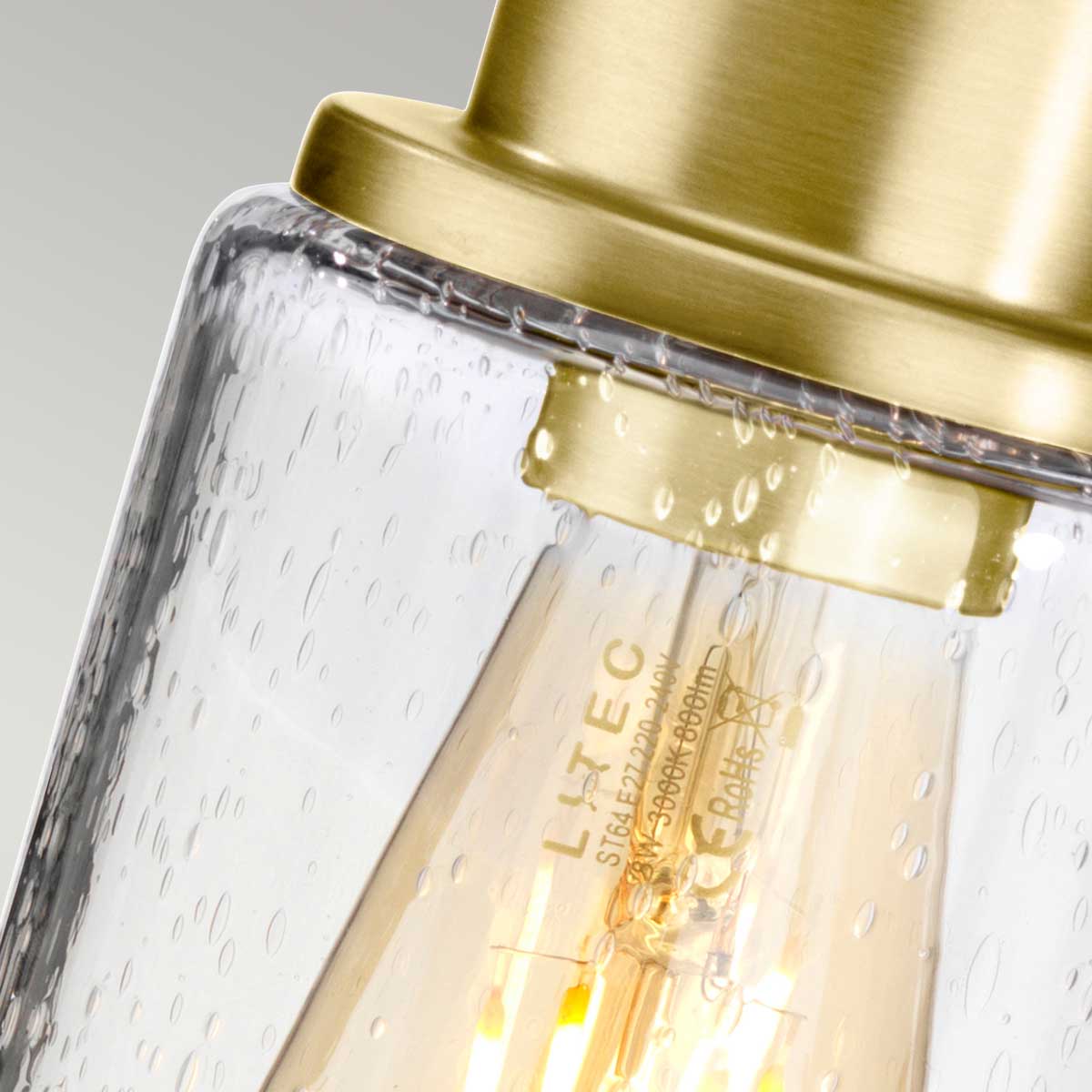 Elstead Lighting Wall Light from the Morvah range. Morvah 1 Light Wall Light Product Code = BATH-MORVAH1-BB