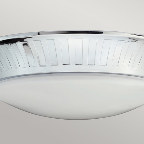 Elstead Lighting Ceiling Flush from the Whitby range. Whitby 1 Light Flush Product Code = BATH-WHITBY-F