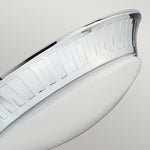 Elstead Lighting Ceiling Flush from the Whitby range. Whitby 1 Light Flush Product Code = BATH-WHITBY-F