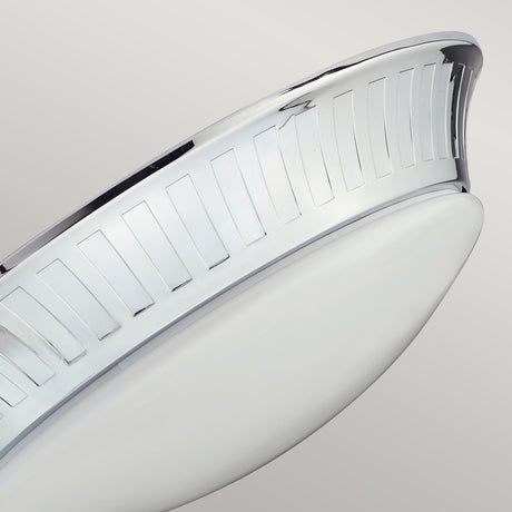 Elstead Lighting Ceiling Flush from the Whitby range. Whitby 1 Light Flush Product Code = BATH-WHITBY-F