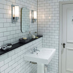 Elstead Lighting Wall Light from the Worcester range. Worcester 1 Light Wall Light – SKU BATH-WS1