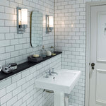 Elstead Lighting Wall Light from the Worcester range. Worcester 1 Light Wall Light Product Code = BATH-WS1