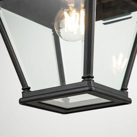 Elstead Lighting Outdoor Wall Light from the Bayview range. Bayview 1 Light Large Wall Lantern  Product Code = BAYVIEW-2L-BK
