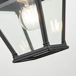 Elstead Lighting Outdoor Wall Light from the Bayview range. Bayview 1 Light Medium Wall Lantern Product Code = BAYVIEW-2M-BK