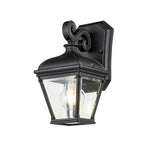 Elstead Lighting Outdoor Wall Light from the Bayview range. Bayview 1 Light Small Wall Lantern Product Code = BAYVIEW-2S-BK