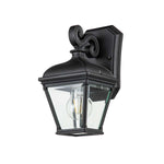 Elstead Lighting Outdoor Wall Light from the Bayview range. Bayview 1 Light Small Wall Lantern Product Code = BAYVIEW-2S-BK