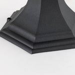 Elstead Lighting Pedestal Lantern from the Bayview range. Bayview 1 Light Medium Pedestal Lantern Product Code = BAYVIEW-3M-BK