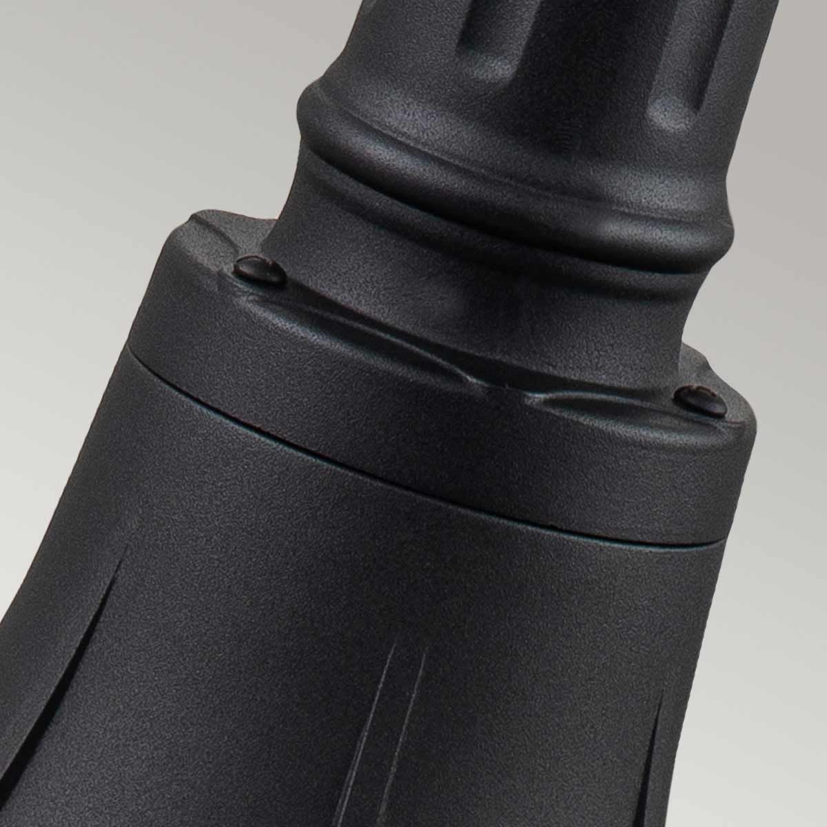 Elstead Lighting Pillar Lantern from the Bayview range. Bayview 1 Light Medium Pillar Lantern – SKU BAYVIEW-4M-BK