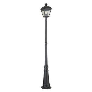 Elstead Lighting Lamp Post from the Bayview range. Bayview 1 Light Lamp Post Product Code = BAYVIEW-5L-BK
