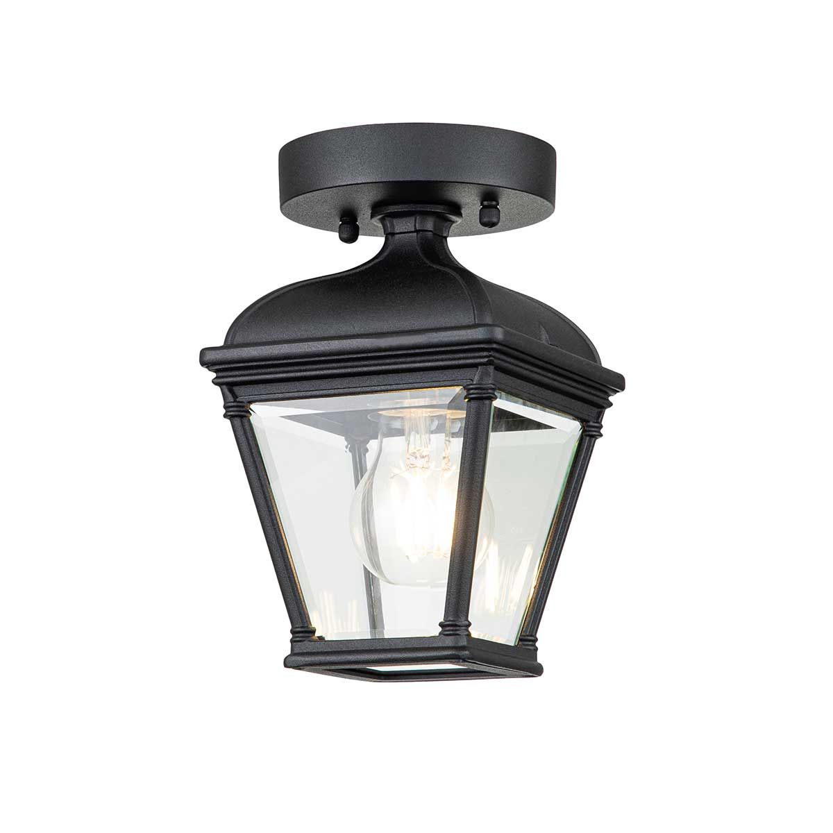 Elstead Lighting Bayview 1 Light Porch Lantern – SKU BAYVIEW-PORCH-BK