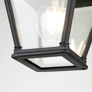 Elstead Lighting Bayview 1 Light Porch Lantern BAYVIEW-PORCH-BK