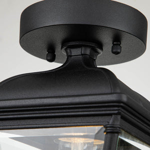 Elstead Lighting Bayview 1 Light Porch Lantern BAYVIEW-PORCH-BK