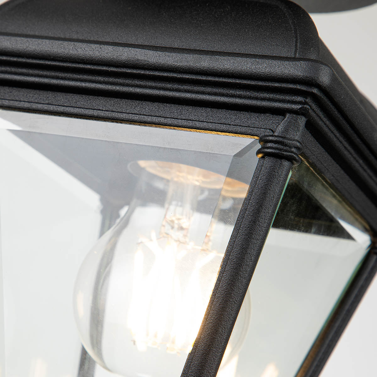 Elstead Lighting Bayview 1 Light Porch Lantern BAYVIEW-PORCH-BK