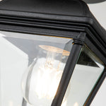 Elstead Lighting Bayview 1 Light Porch Lantern BAYVIEW-PORCH-BK