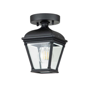 Elstead Lighting Bayview 1 Light Porch Lantern BAYVIEW-PORCH-BK