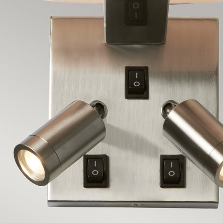 Elstead Lighting  Wall Light from the Belmont range. Belmont 3 Light Wall Light Product Code = BELMONT-3W