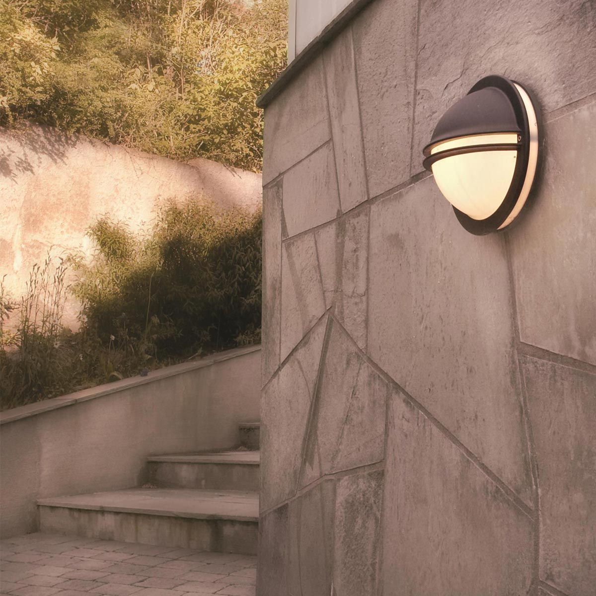 Norlys Berlin 1 Light Wall Light BERLIN-E27-BLK-O