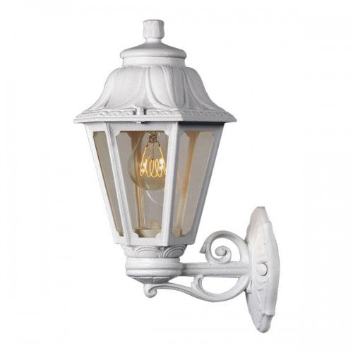 Magnalux Bisso/Anna White Clear E27 Wall Light Part Number - BISSO/ANNAWH