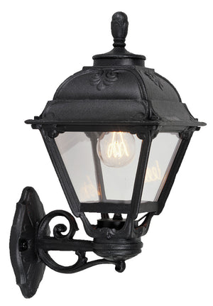 Magnalux Bisso/Cefa Black Clear E27 Wall Light Part Number - BISSO/CEFA