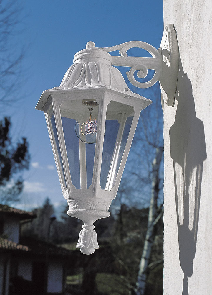 Magnalux Bisso/Rut White Clear E27 Wall Light Part Number - BISSO/RUTWH