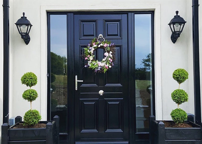 Magnalux Bisso/Anna White Clear E27 Wall Light Part Number - BISSO/ANNAWH