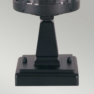 Elstead Lighting Pedestal Lantern from the Hereford range. Hereford 1 Light Pedestal Lantern Product Code = BL12-BLACK