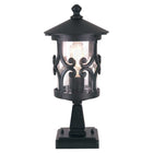 Elstead Lighting Pedestal Lantern from the Hereford range. Hereford 1 Light Pedestal Lantern Product Code = BL12-BLACK