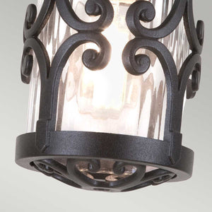 Elstead Lighting Ceiling Semi-Flush from the Hereford range. Hereford 1 Light Porch Lantern Product Code = BL13A-BLACK