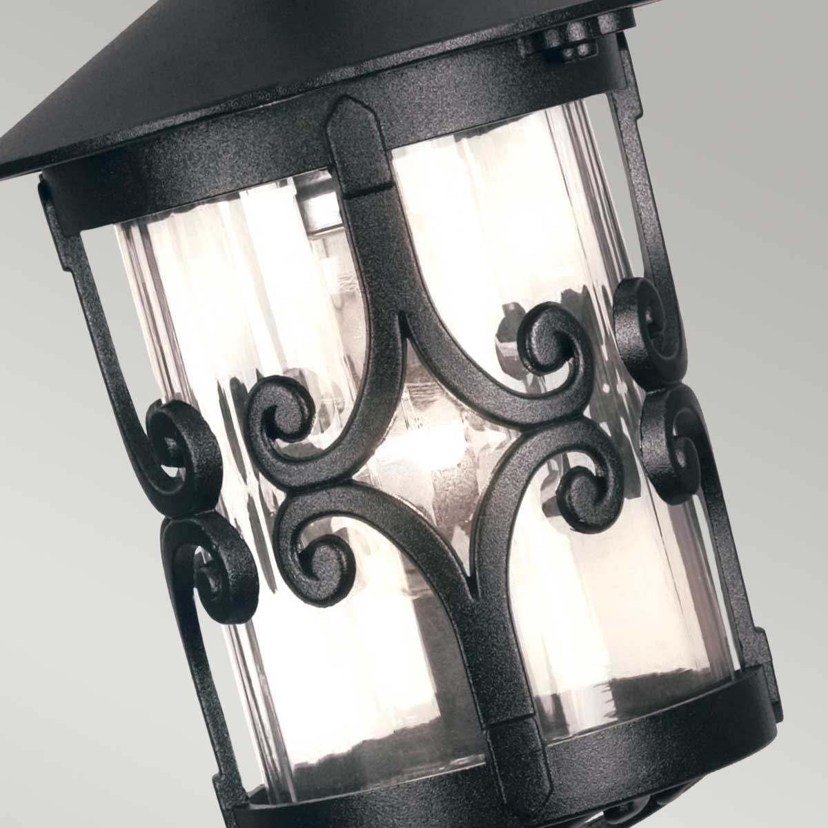 Elstead Lighting Outdoor Hanging from the Hereford range. Hereford 1 Light Porch Chain Lantern Product Code = BL13B-BLACK