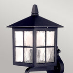 Elstead Lighting Outdoor Wall Light from the Winchester range. Winchester 1 Light Wall Up Lantern – SKU BL17-BLACK