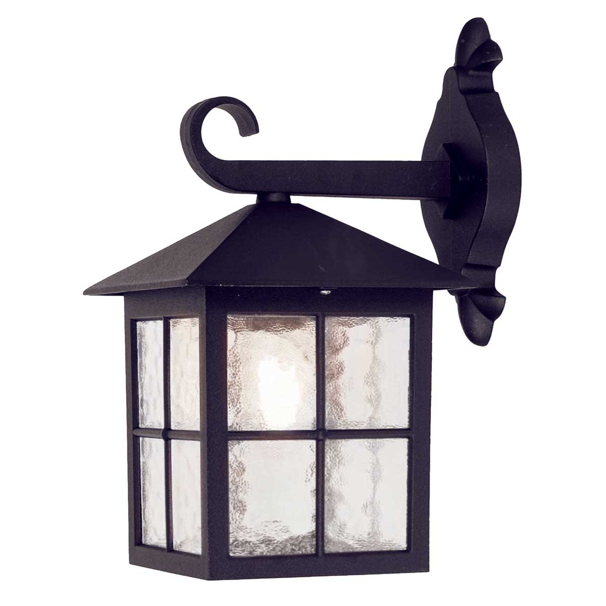 Elstead Lighting Outdoor Wall Light from the Winchester range. Winchester 1 Light Wall Down Lantern Product Code = BL18-BLACK